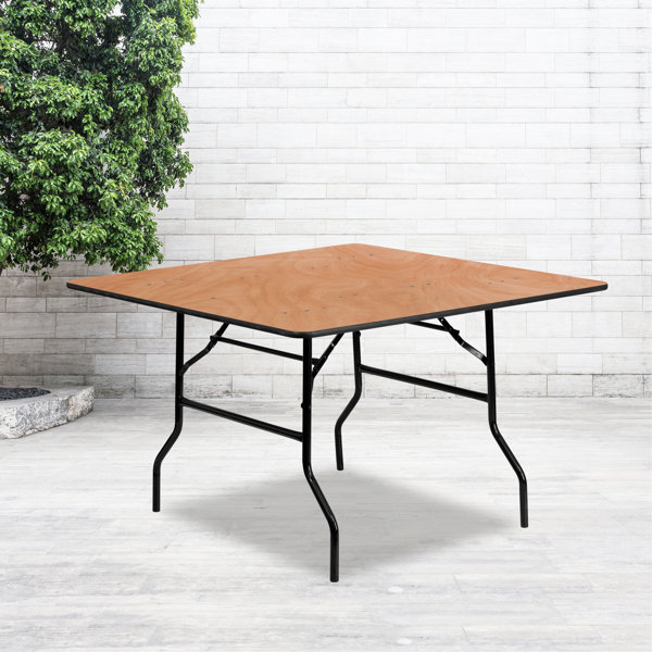 Flash Furniture Square Folding Table & Reviews Wayfair